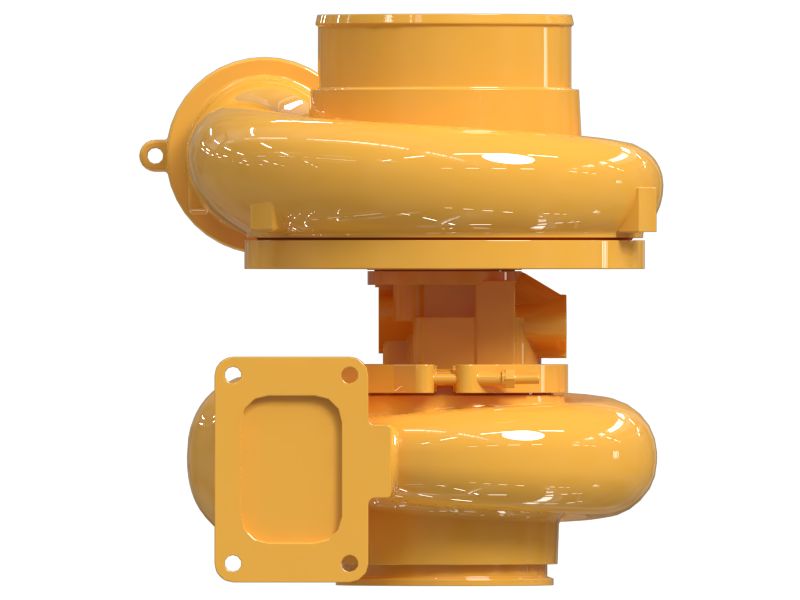 БЛОК ОСНОВНОГО ТУРБОКОМПРЕССОРА