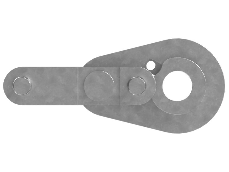 Рычаг регулятора оборотов в сборе