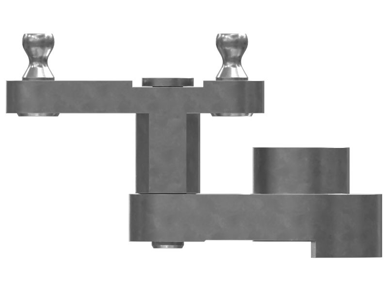 Рычаг регулятора оборотов в сборе