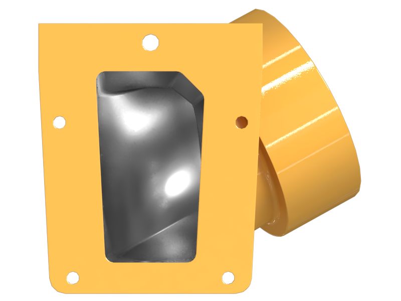 КОЛЕНЧАТЫЙ ПАТРУБОК