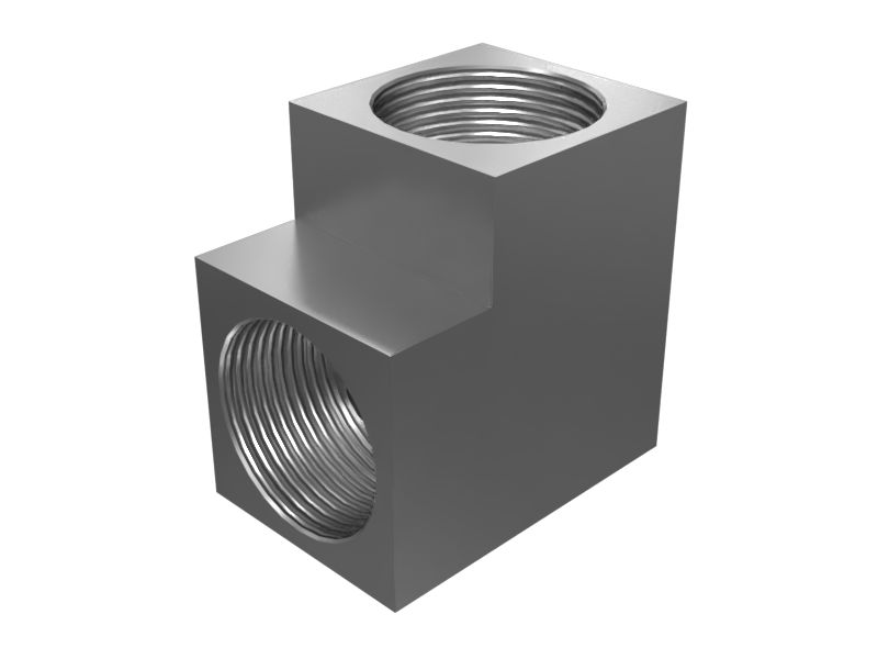 9S-7703: 90-ГРАД. КОЛЕНЧАТЫЙ ПАТРУБОК