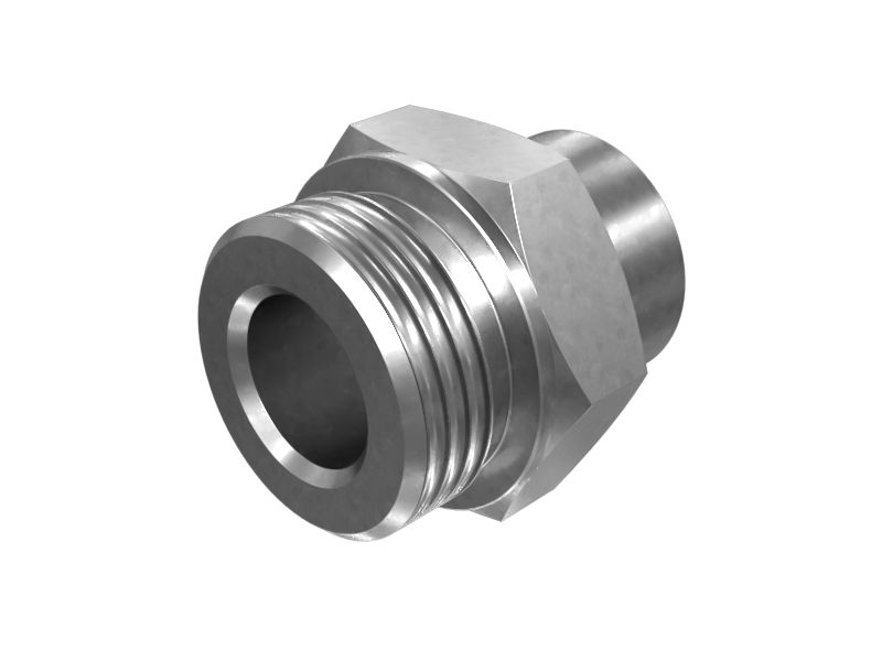 620-1816: 1 1/2" X 1 1/4" Straight Adapter