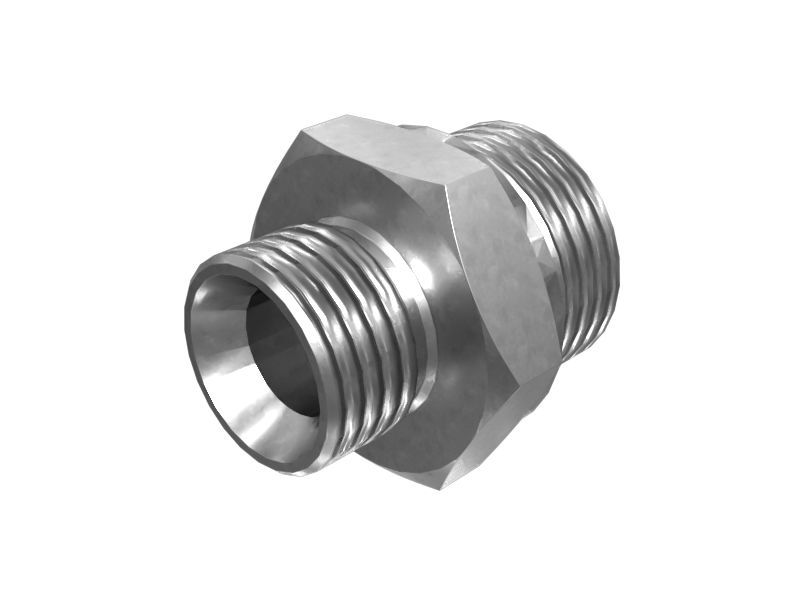 612-1534: 1 1/4" X 1" Straight Adapter