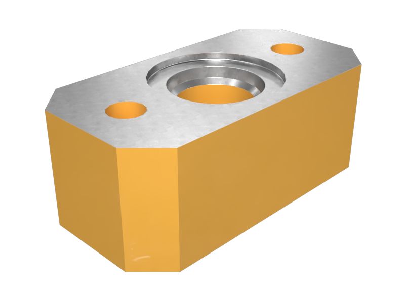 596-5198: Turbocharger Oil Lines Manifold