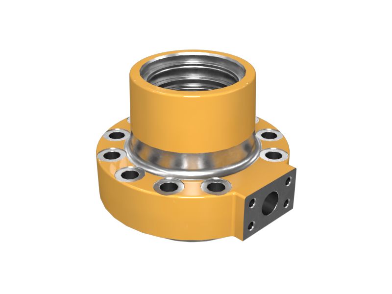 592-6270: Hydraulic Bucket Cylinder Head
