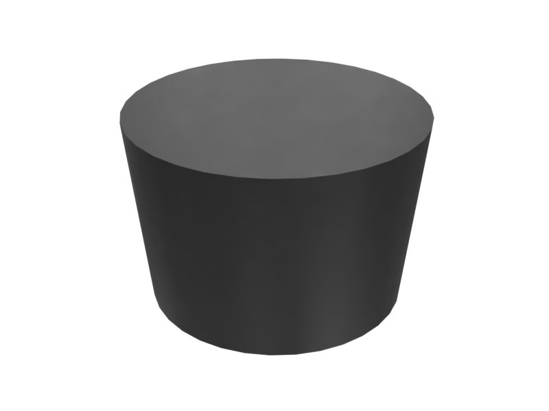 Резиновая заглушка, длина 15 мм