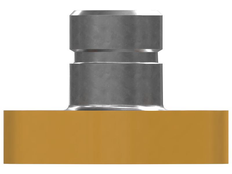 1-3/16" O-Ring Face Seal Flange Straight Adapter