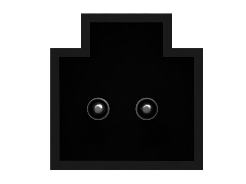 Перемычка с 2-контактным гнездовым разъемом