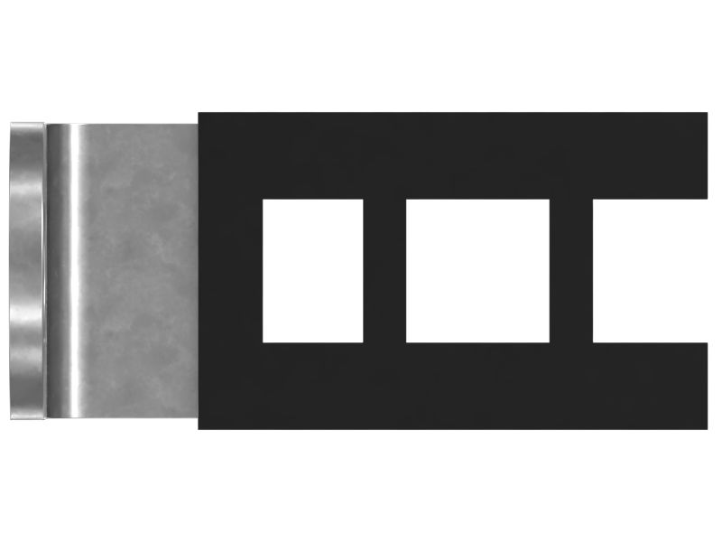 Ширина зажима лестницы 20,50 мм