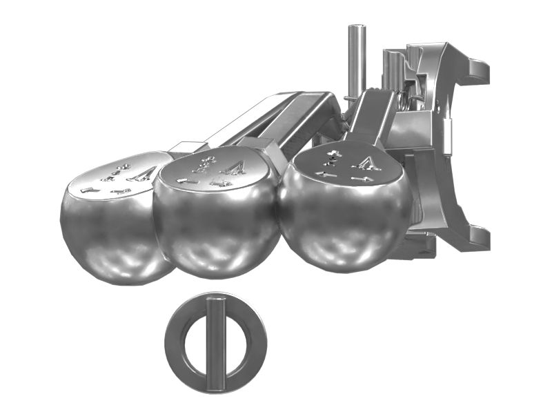 КОМПЛЕКТ РЫЧАГОВ РЕГУЛИРОВАНИЯ НАКЛОНА