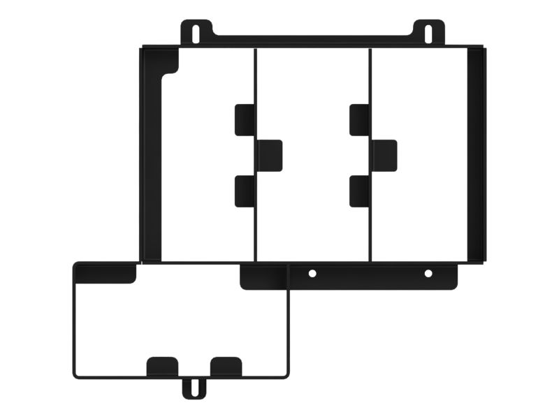 8E-3860: Battery Hold Down Plate 8E3860 купить