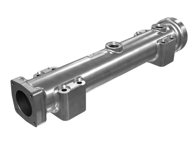 КОЛЕНЧАТЫЙ ПАТРУБОК В СБОРЕ