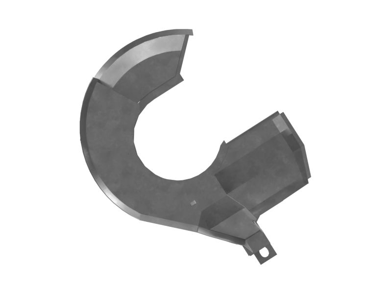 Теплозащитный экран турбокомпрессора