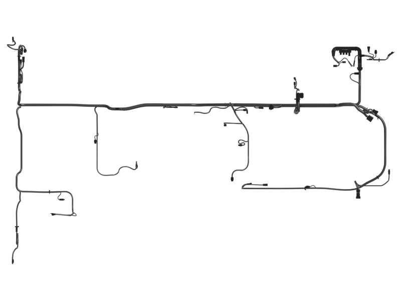 ЖГУТ ПРОВОДОВ ПЕРЕДНИЙ В СБОРЕ