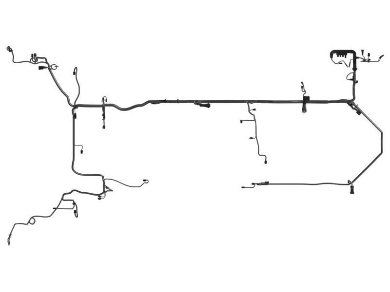ЖГУТ ПРОВОДОВ ПЕРЕДНИЙ В СБОРЕ