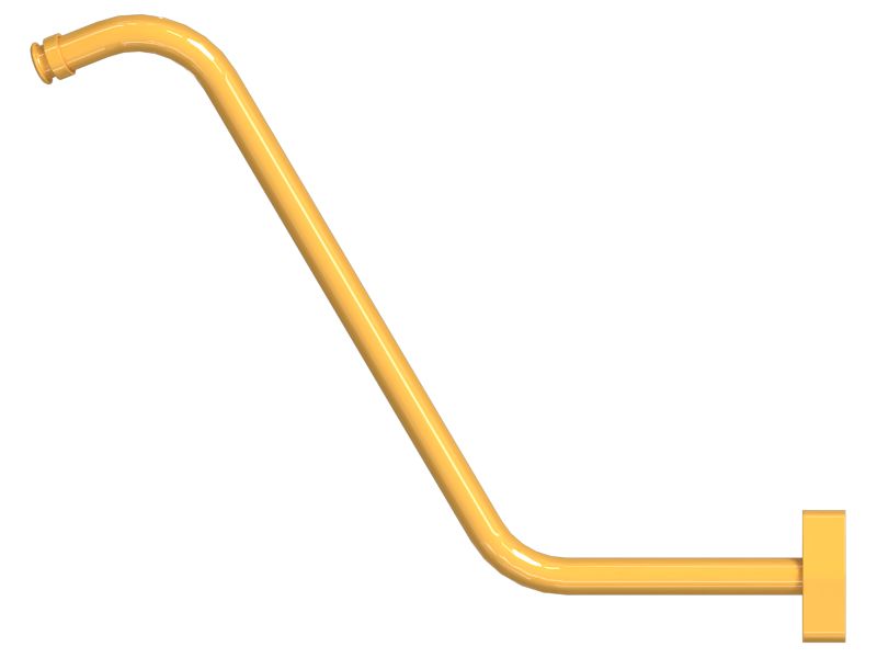 Трубка турбокомпрессора в сборе