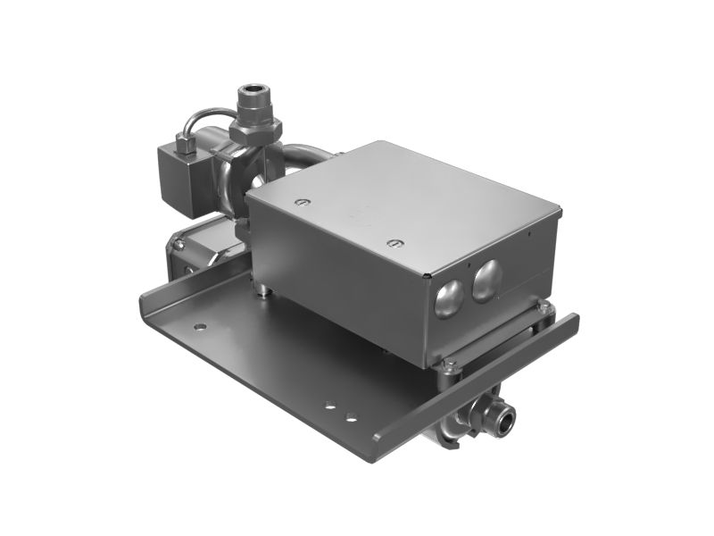 БЛОК НАГРЕВАТЕЛЯ ВОДЫ В РУБАШКЕ ОХЛАЖДЕНИЯ