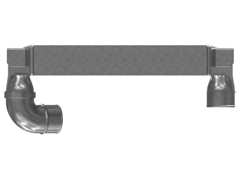 8.5 Air Fins Per Inch Aftercooler Core