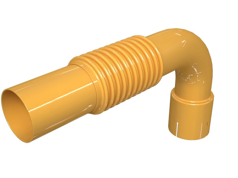 Гофрированные мембраны выхлопных труб