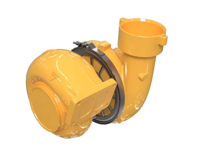 БЛОК ОСНОВНОГО ТУРБОКОМПРЕССОРА