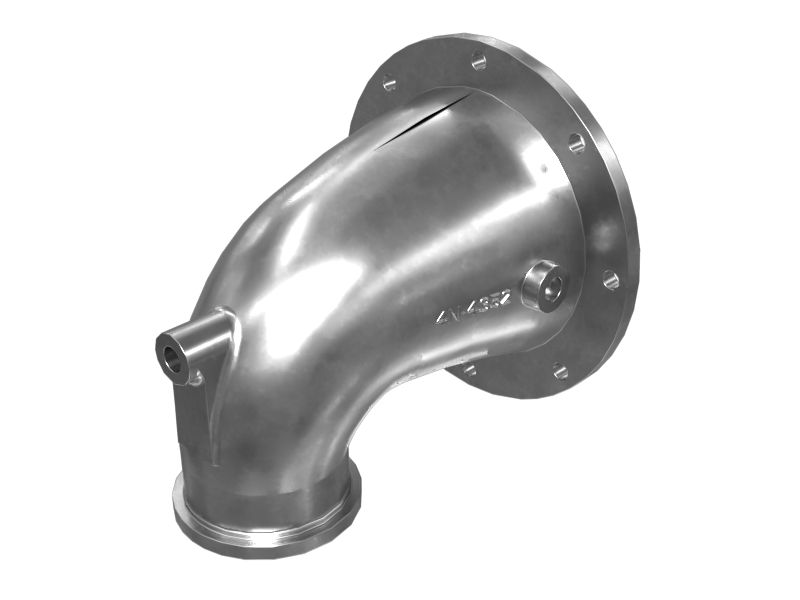 Коленчатый патрубок