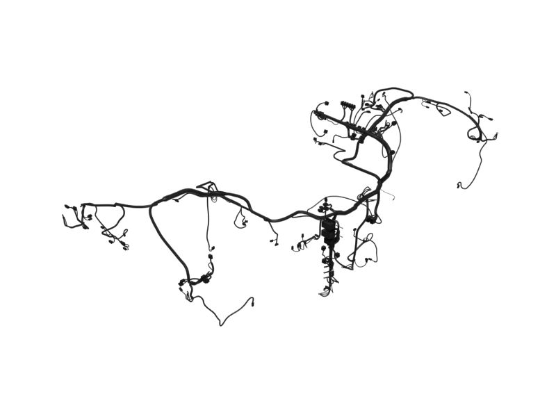 Paving Compactor Wiring Harness