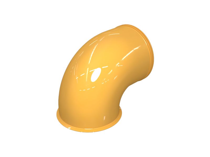 КОЛЕНЧАТЫЙ ПАТРУБОК В СБОРЕ