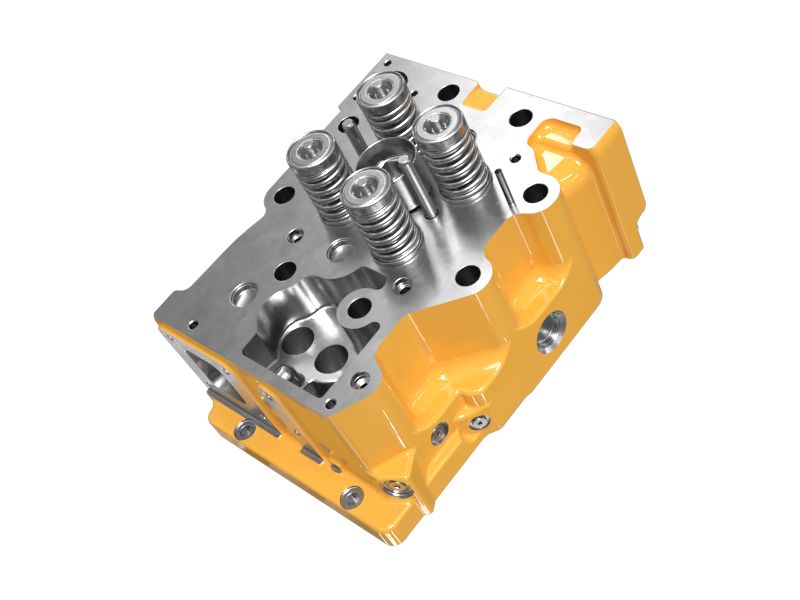 Головка блока цилиндров двигателя