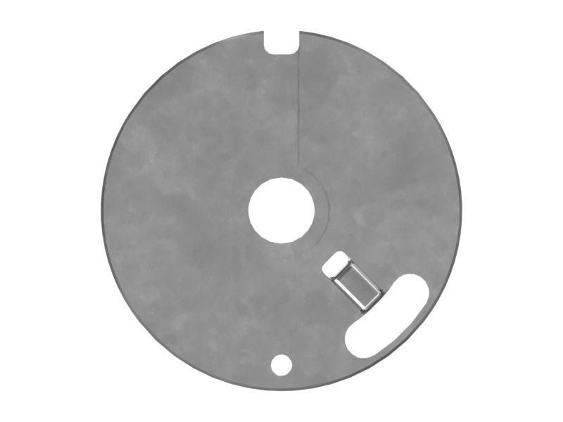 Пластина передняя торцевая