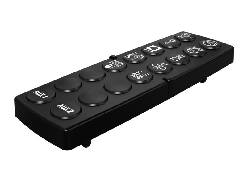 599-1456: 32 Voltage, 16 Button Keypad Module