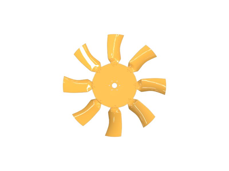 8 Blade Radiator Fan Spider