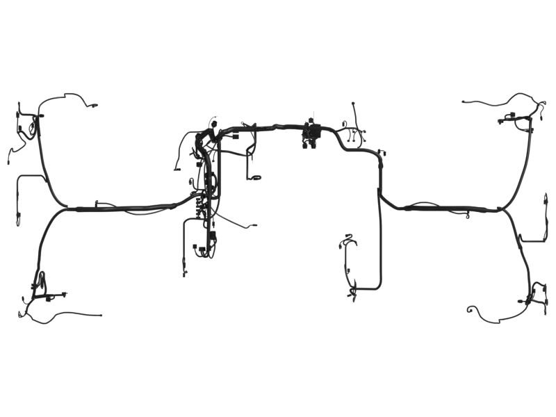 Paving Compactor Wiring Harness