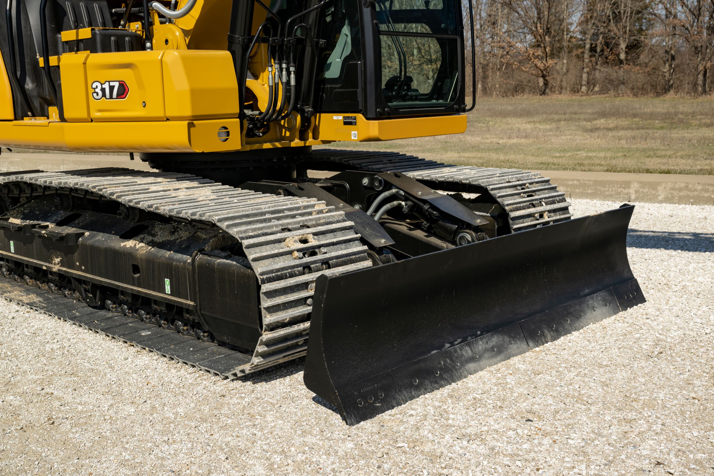Cintas de aço em 317 escavadeira miniescavadeira 