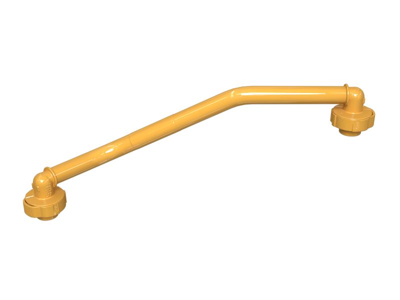 584-9152: Fuel Filter Lines Tube Assembly