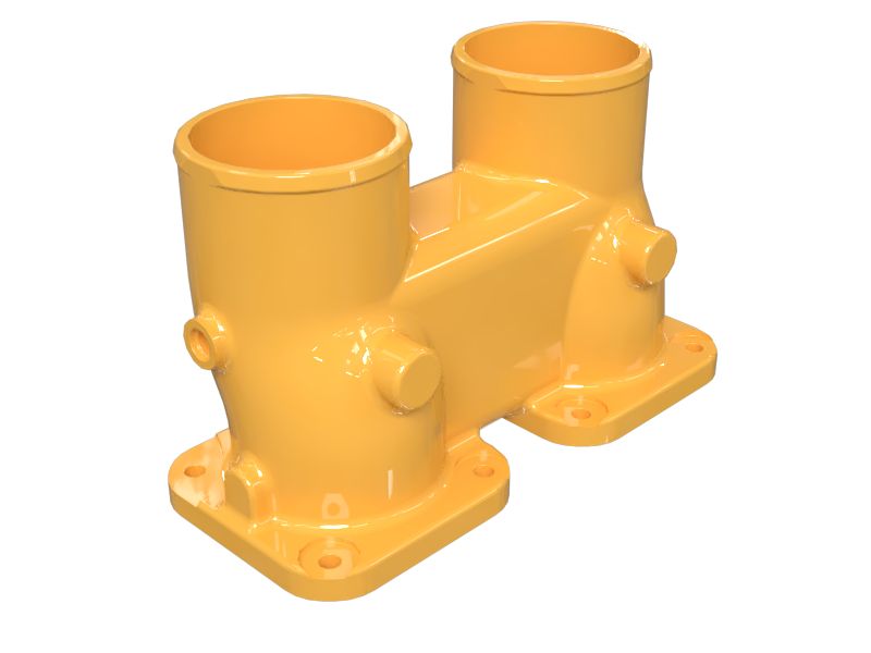 КОЛЕНЧАТЫЙ ПАТРУБОК ВПУСКА ВОЗДУХА