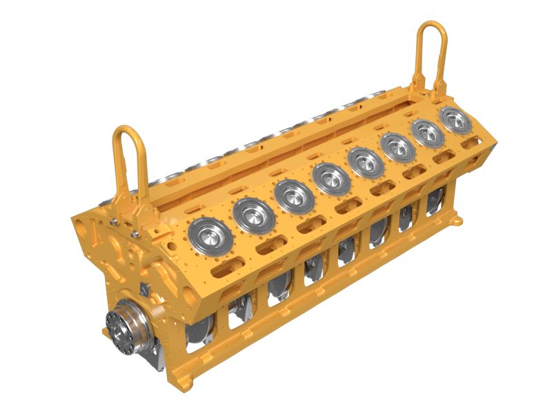 11R-0179: Cat® 3516 Reman New with Core (NWC) Short Block