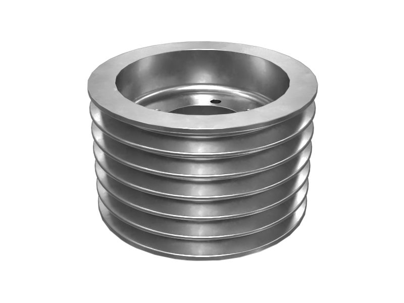 196.85mm Outer Diameter Crankshaft Pulley