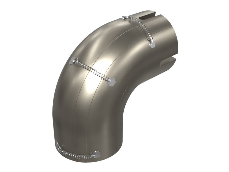 611-4933: 152.4mm Inner Diameter Turbocharger Heat Shield