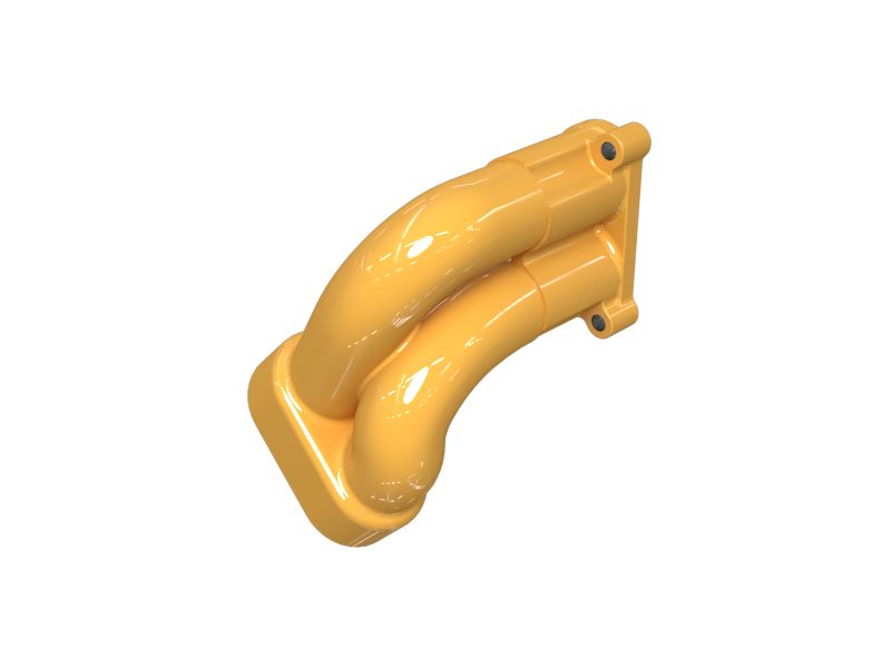 4P-7764: КОЛЕНЧАТЫЙ ПАТРУБОК