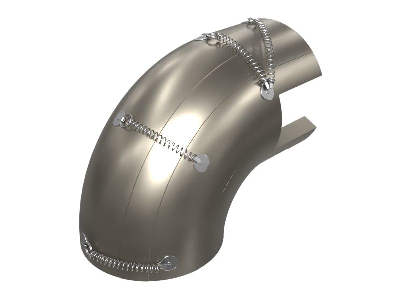 611-4928: 152.4mm Inner Diameter Turbocharger Heat Shield