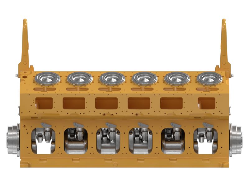 Cat® 3512 Reman New with Core (NWC) Short Block