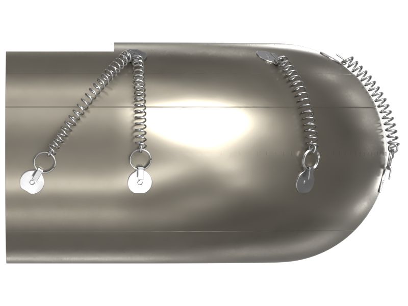 152.4mm Inner Diameter Turbocharger Heat Shield