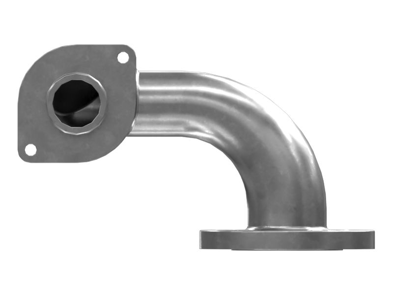 КОЛЕНЧАТЫЙ ПАТРУБОК (DIN/A)