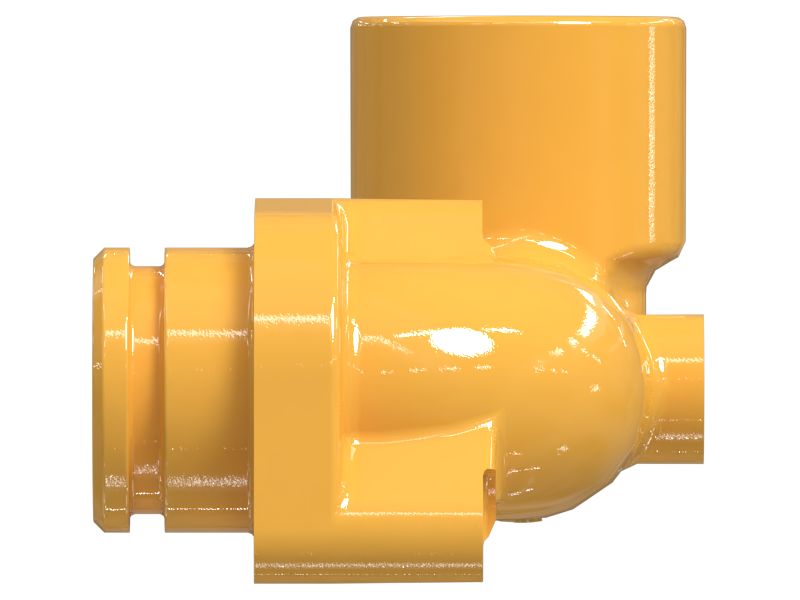 КОЛЕНЧАТЫЙ ПАТРУБОК ОХЛАДИТЕЛЯ