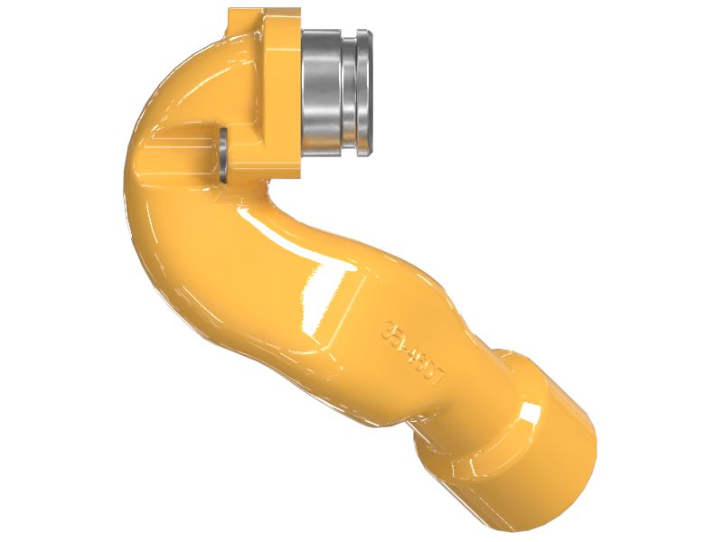 КОЛЕНЧАТЫЙ ПАТРУБОК ОХЛАДИТЕЛЯ