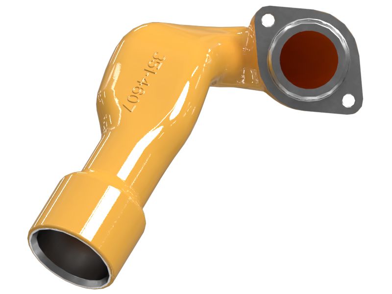351-4607: Exhaust Cooler Water Lines Inlet Elbow | CATCorp