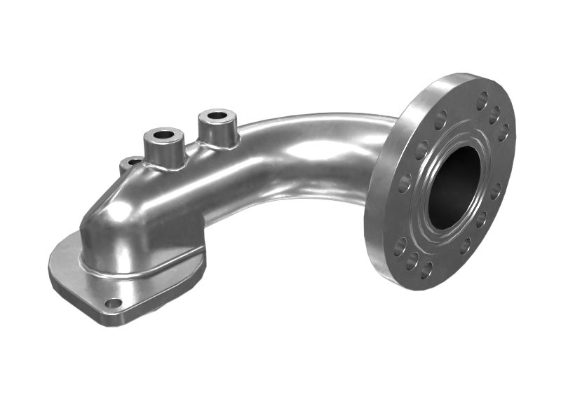 200-6417: КОЛЕНЧАТЫЙ ПАТРУБОК (DIN/A)