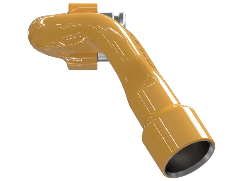 КОЛЕНЧАТЫЙ ПАТРУБОК ОХЛАДИТЕЛЯ