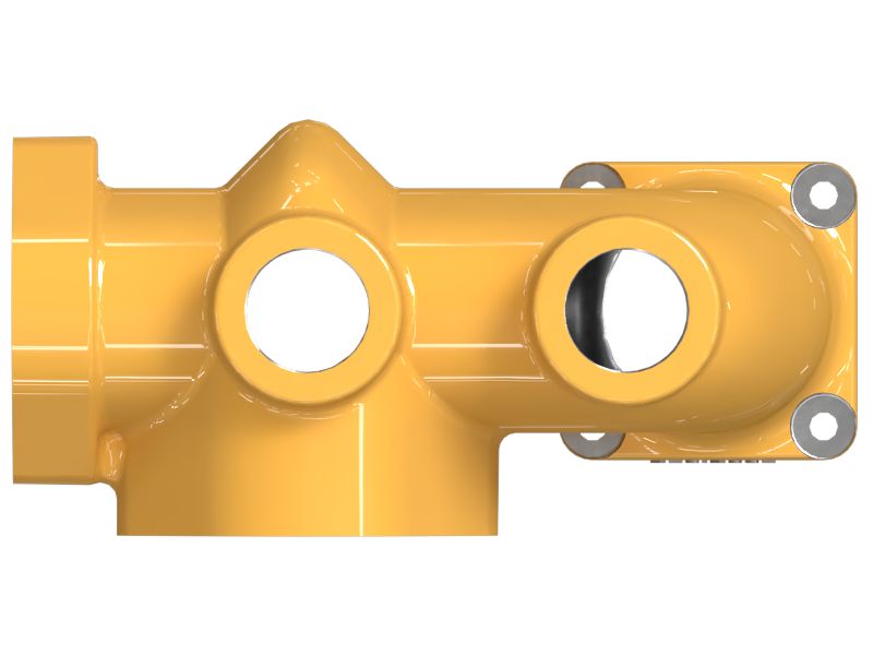 КОЛЕНЧАТЫЙ ПАТРУБОК