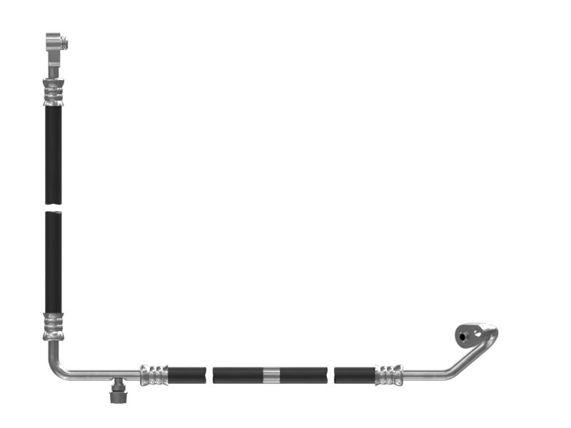 ШЛАНГ РЕФРИЖЕРАТОРА В СБОРЕ